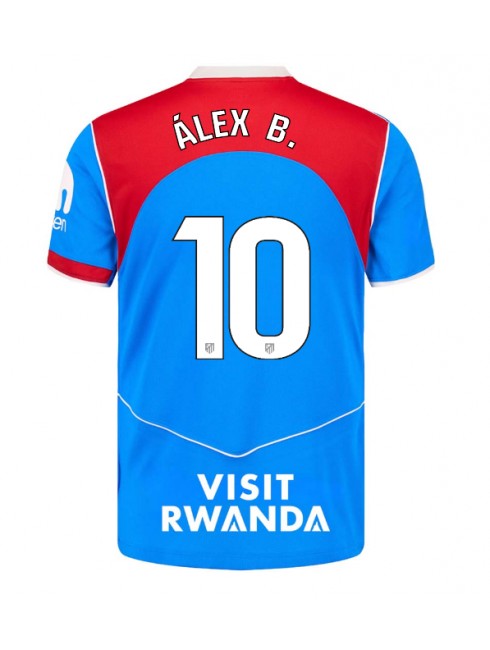 Muži Futbalové oblečenie Atletico Madrid Alex Baena #10 2025-26 Krátky Rukáv - Tretina Muži Futbalové oblečenie Atletico Madrid Alex Baena #10 2025-26 Krátky Rukáv - Tretina